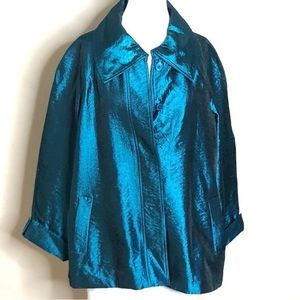 Chico’s Lustrous Shine Sindy Jacket